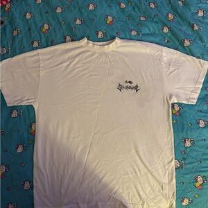 White Graphic Tee for Men